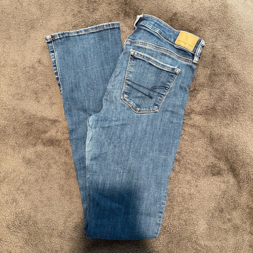 American Eagle Hi-Rise Skinny Kick Jeans